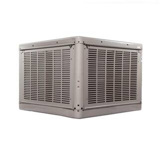 Champion Cooler 3970 CFM 115V 2-Speed Down-Draft Roof Low-Profile Contractor Model Evaporative Cooler for 1820 sq. ft. (with Motor) 4000C RLD4