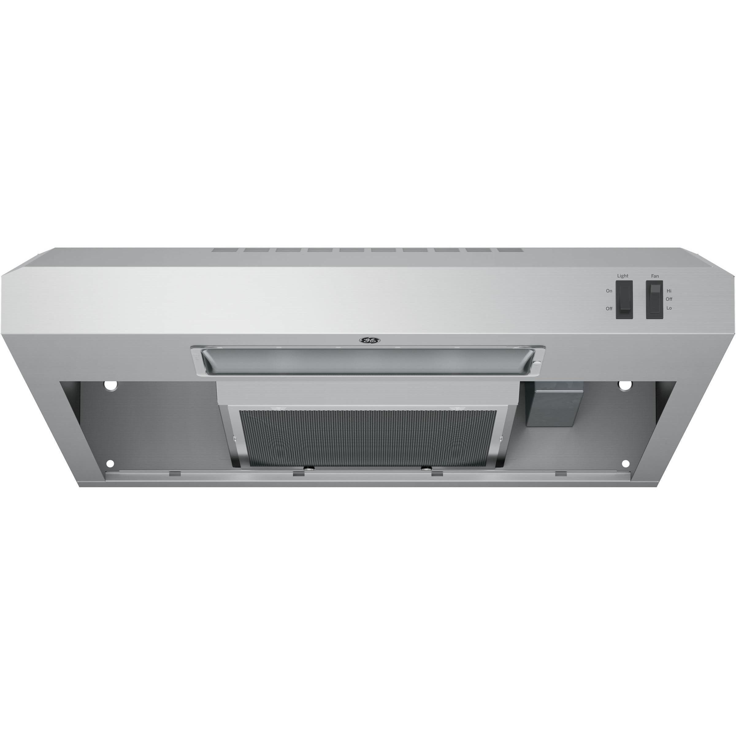 GE 24-inch Under Cabinet Range Hood with 2 Speeds JVX3240SJSSC