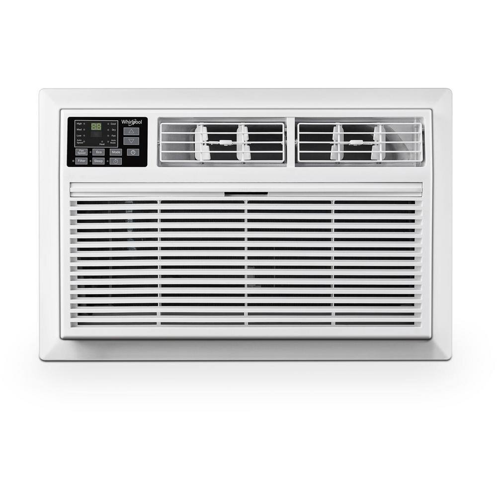 Whirlpool 10000 BTU 230V Through-the-Wall AC and Heater wRemote Control CoolsHeats Rooms up to 450 Sq. ft Digital Display Timer WHAT101-HAW