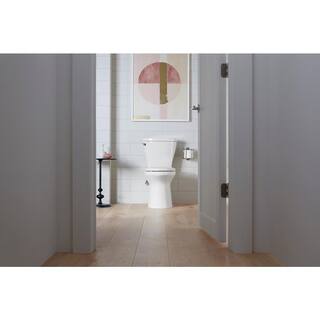 KOHLER Betello 2-Piece 1.28 GPF Single Flush Elongated Toilet in White (Seat Not Included) 20197-0