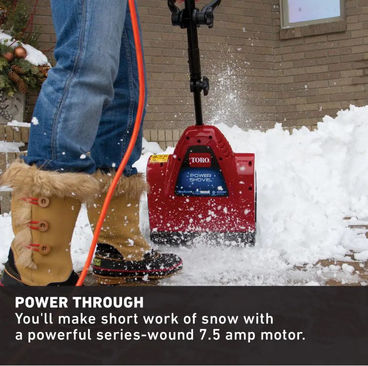 Toro Power Shovel 12 in. 7.5 Amp Electric Snow Blower