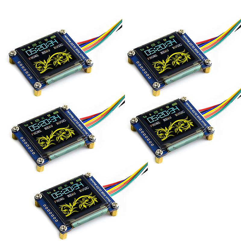 Born Pretty 5pcs 1.5inch Rgb Oled Display Module Ssd1351 128x128 Iic Coloful Lcd Screen For Arduino Raspberry Pi Stm32 3.3v-5v 16-bit