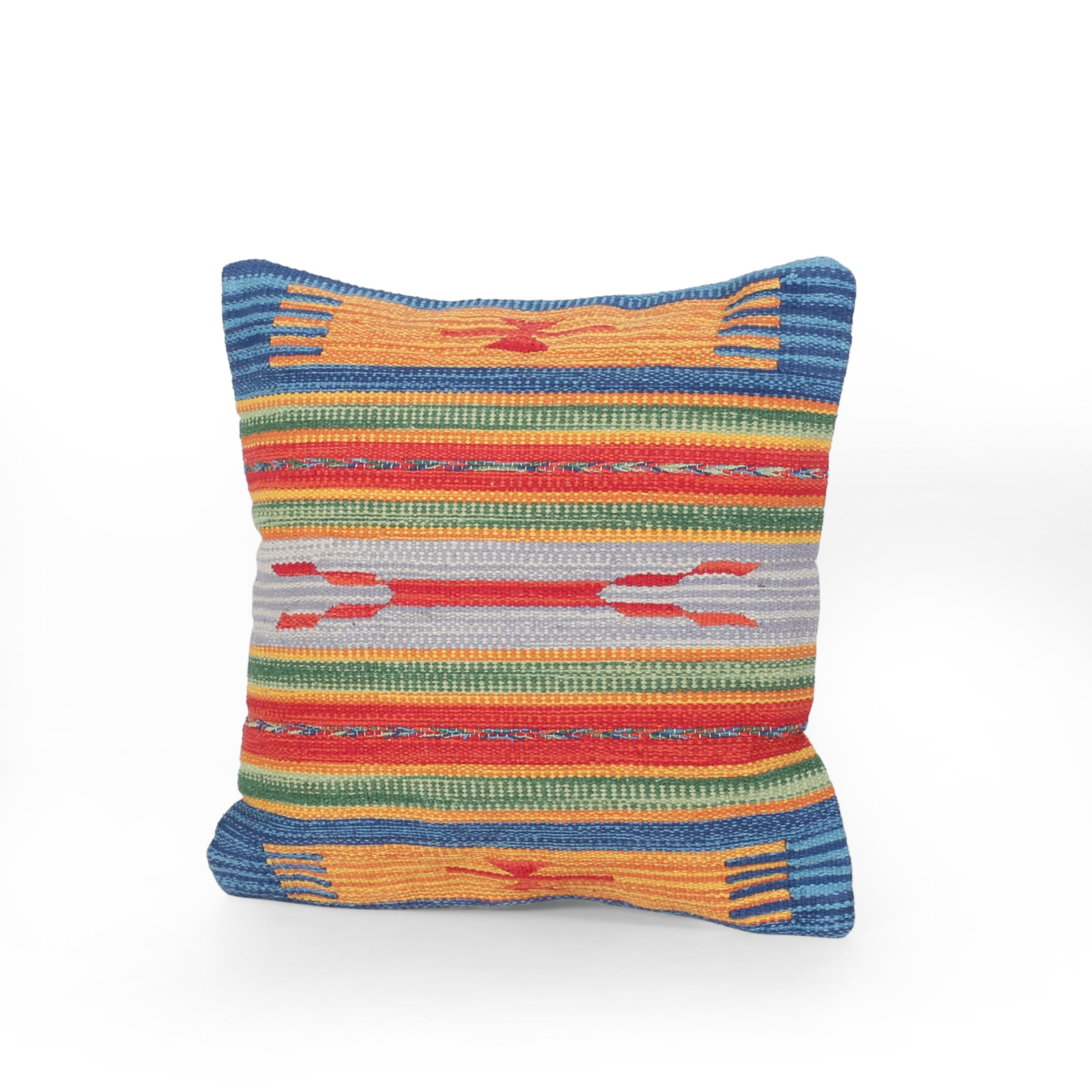 Lisset Boho Cotton Throw Pillow