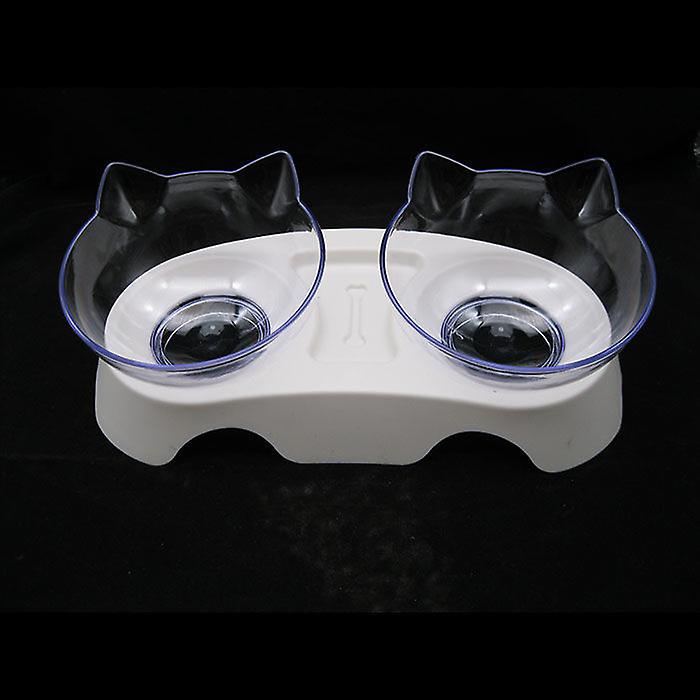 Cat Bowl， High Tilt Cat Food Bowl， Anti Vomiting Kitten Bowl， Suitable For Puppies And Rabbits， Indoor Cat Orthopedic Cat Bowl.