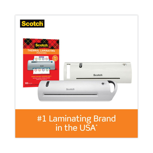 Scotch Thermal Laminator Value Pack， Two Rollers， 9