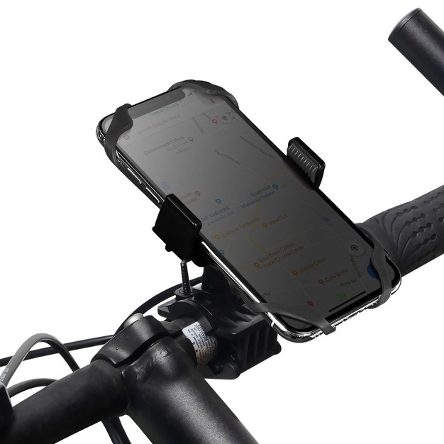 Insten 360 Universal Bike Cell Phone Holder Mount For Motorcycle amp Bicycle Compatible With Iphone 12 12 Pro Max 11  Galaxy Android