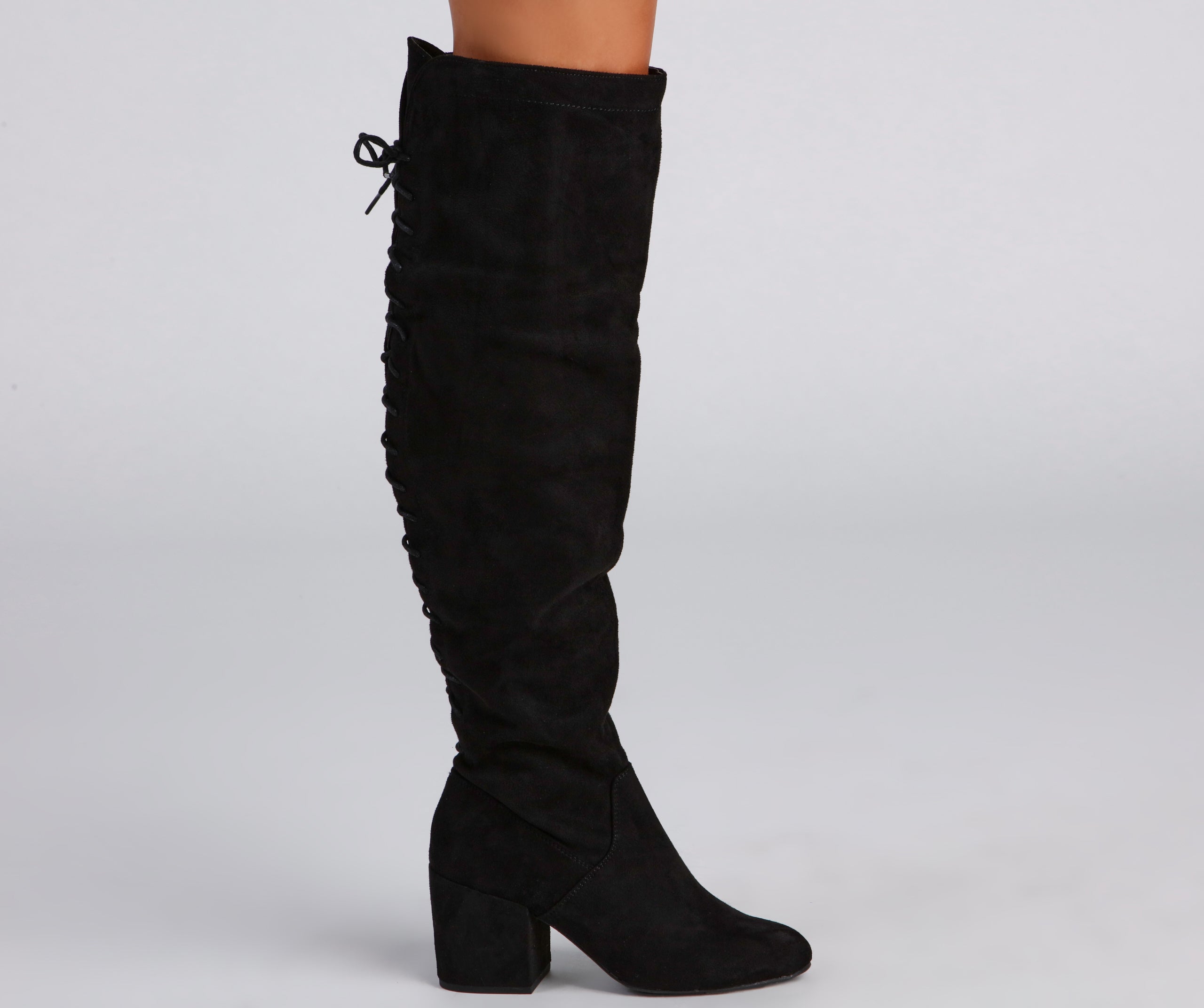 Chic Trends Lace-Up Boots