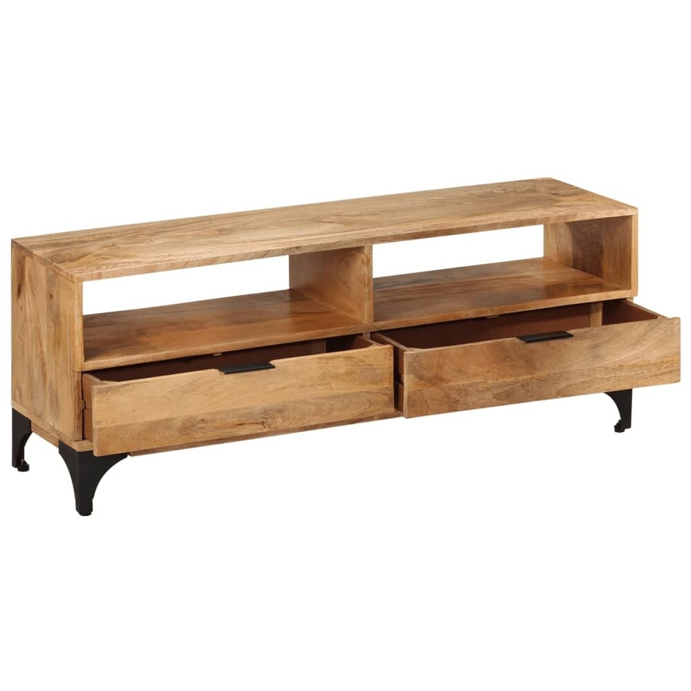 vidaXL TV Stand Mango Wood 47.2\