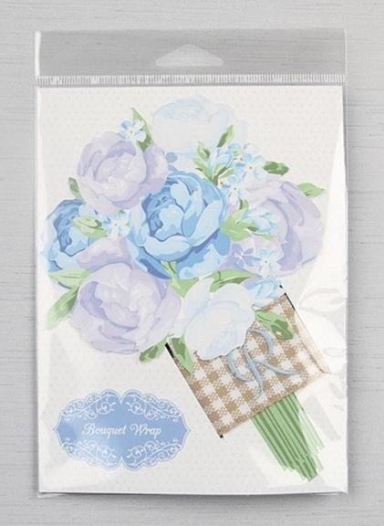 Ivy Lane Design Gingham Bouquet Wrap without Tails