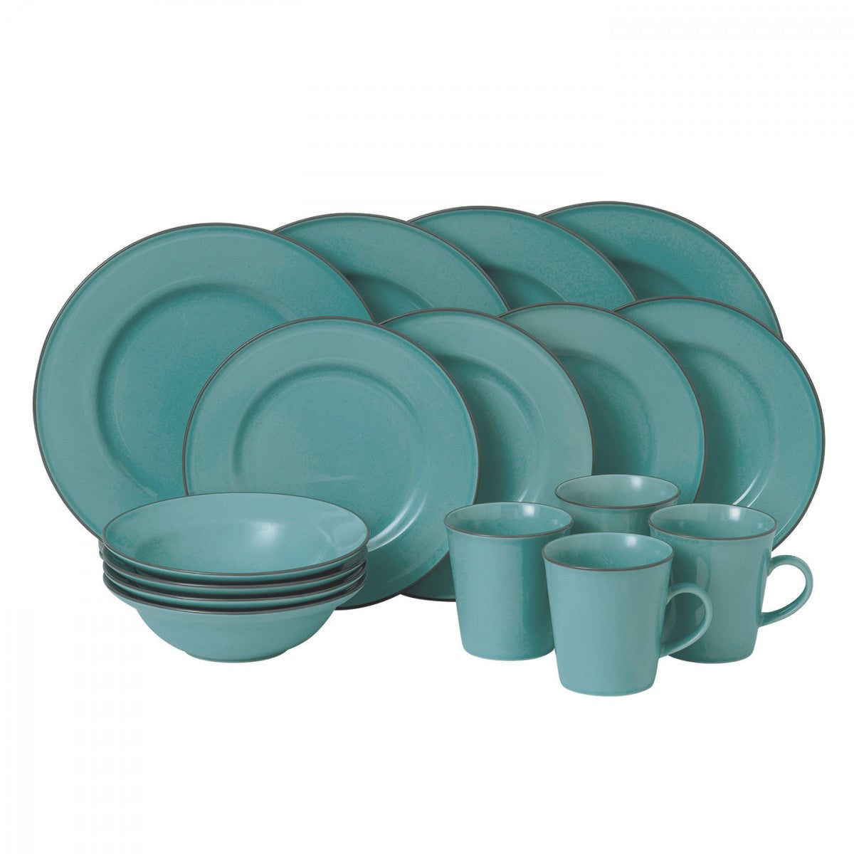 Union Street Blue 16-Piece Set