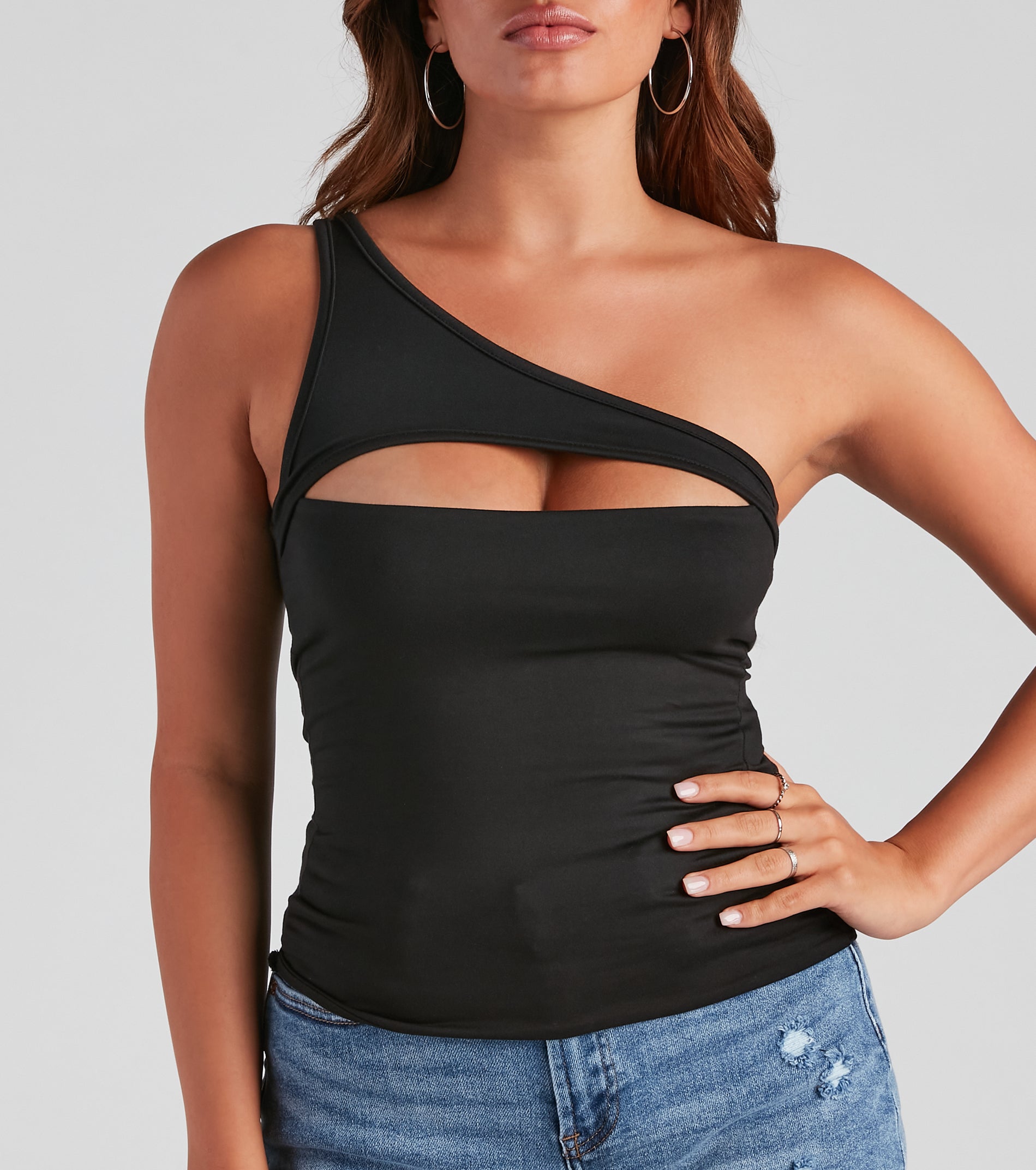 Weekend Vibes One Shoulder Top