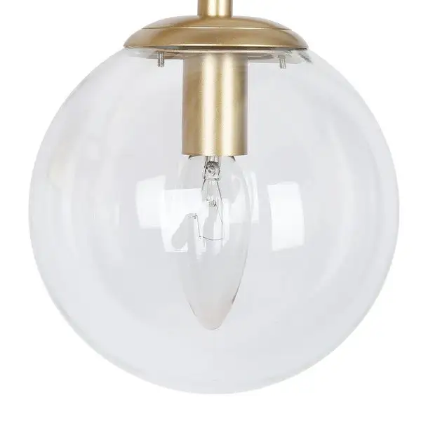 Modern Gold 4/ 3-light Bathroom Vanity Lights Glass Globe Wall Sconces