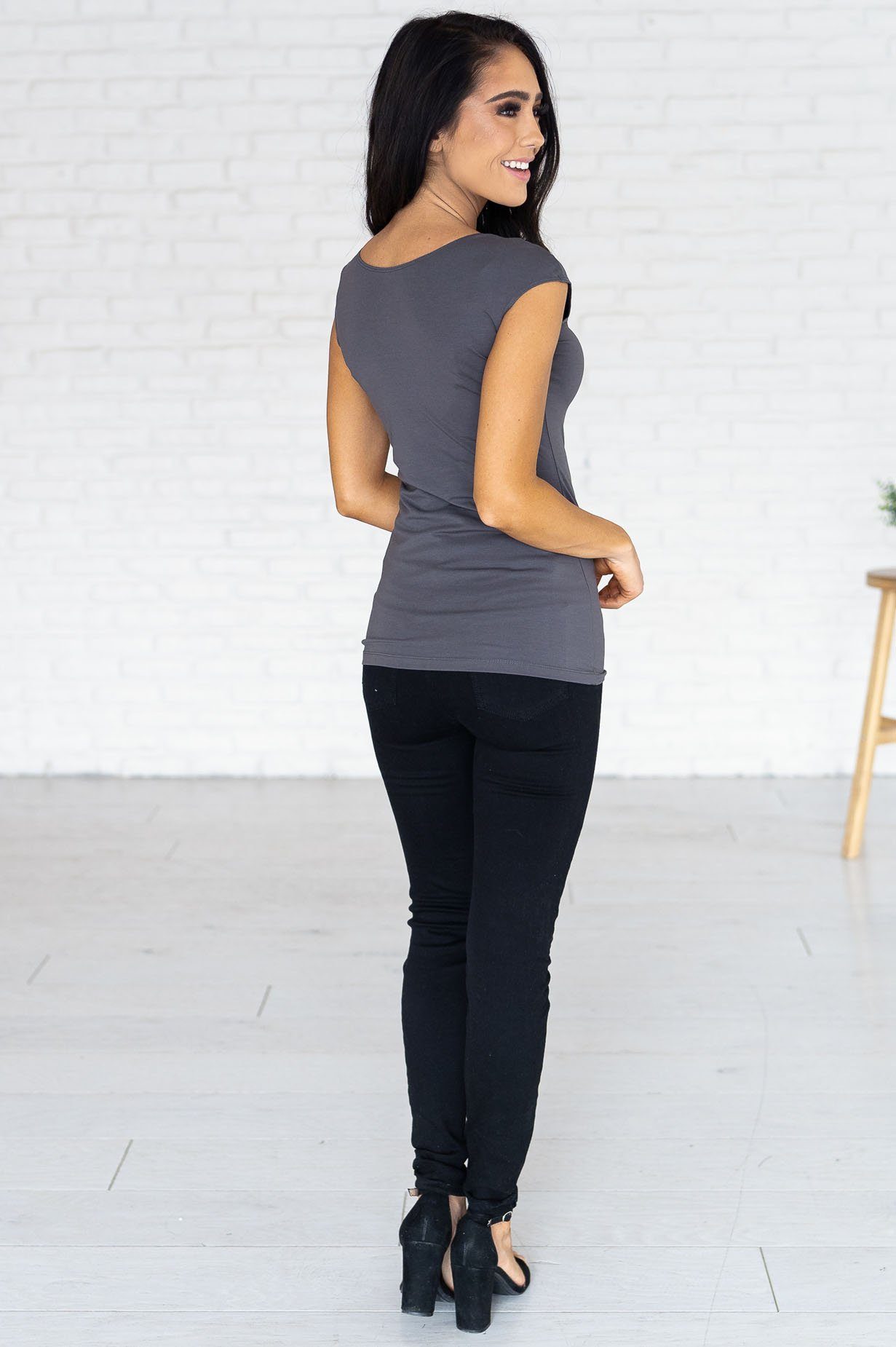 Cap Sleeve Modest Layering Tee