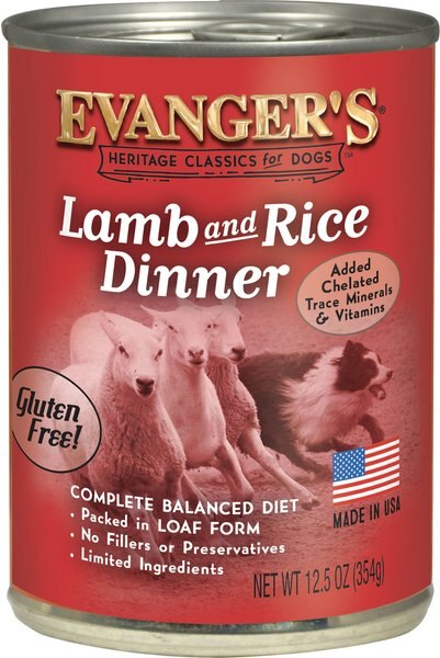 Evanger's Classic Recipes Lamb and Rice Dinner Canned Dog Food