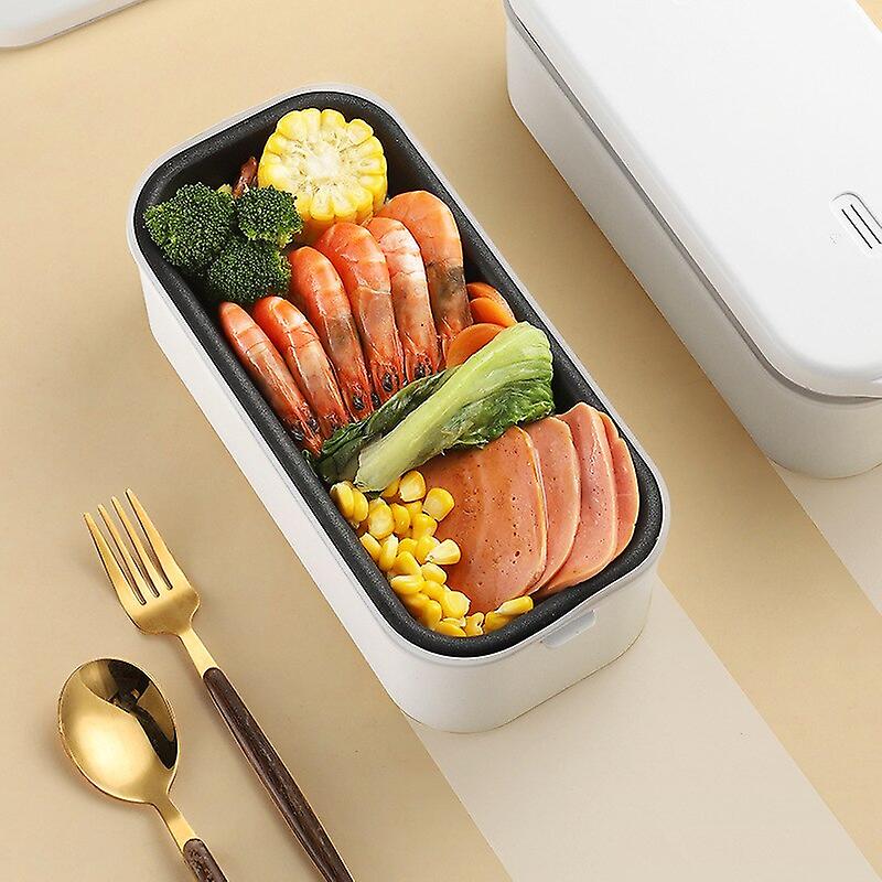 220v Electric Lunch Box Not Water Free Portable Office Plug-in Heat Preservation Heating Lunch Box Multifunction 800ml