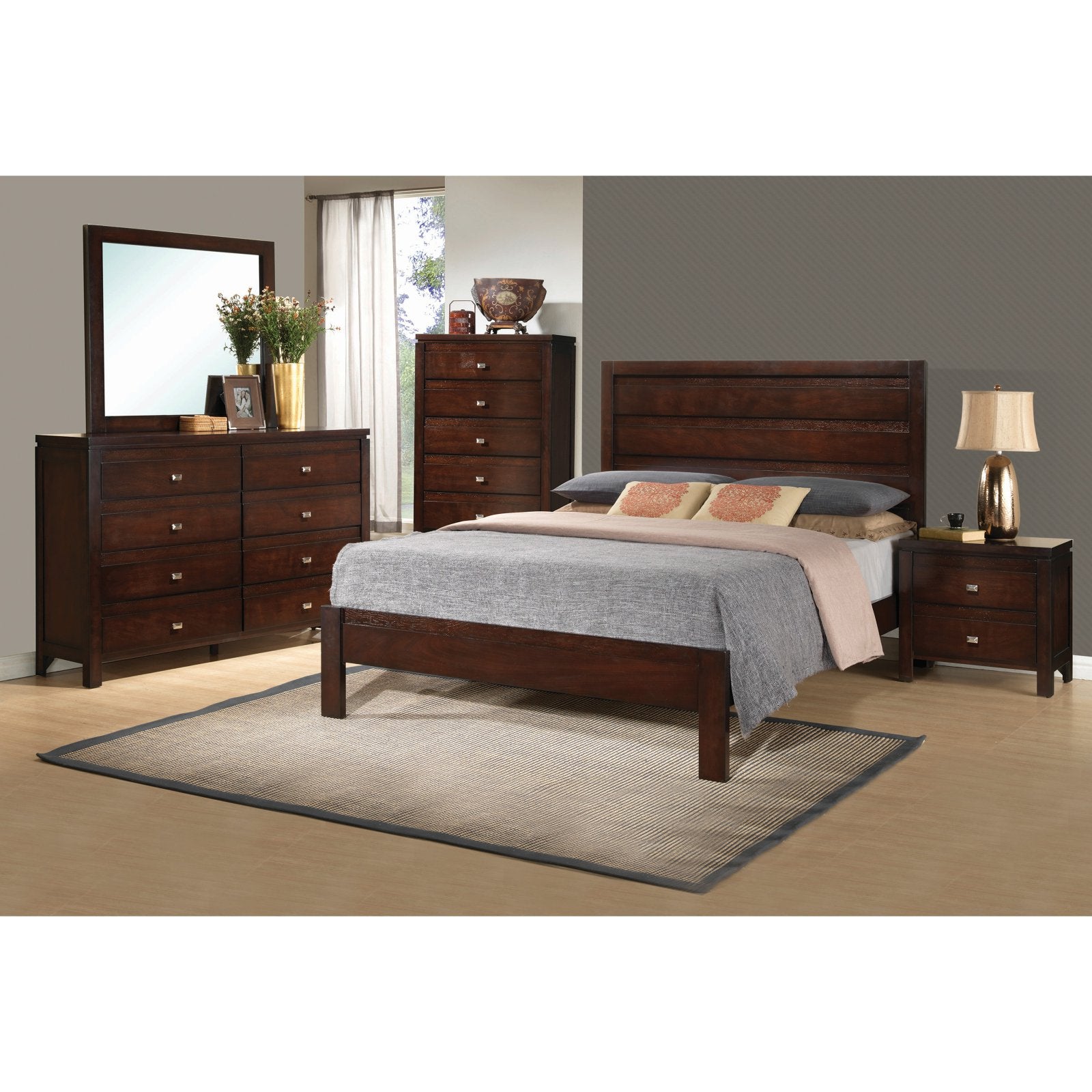 Coaster Company Cameron 6-Drawer Chest Rich Brown