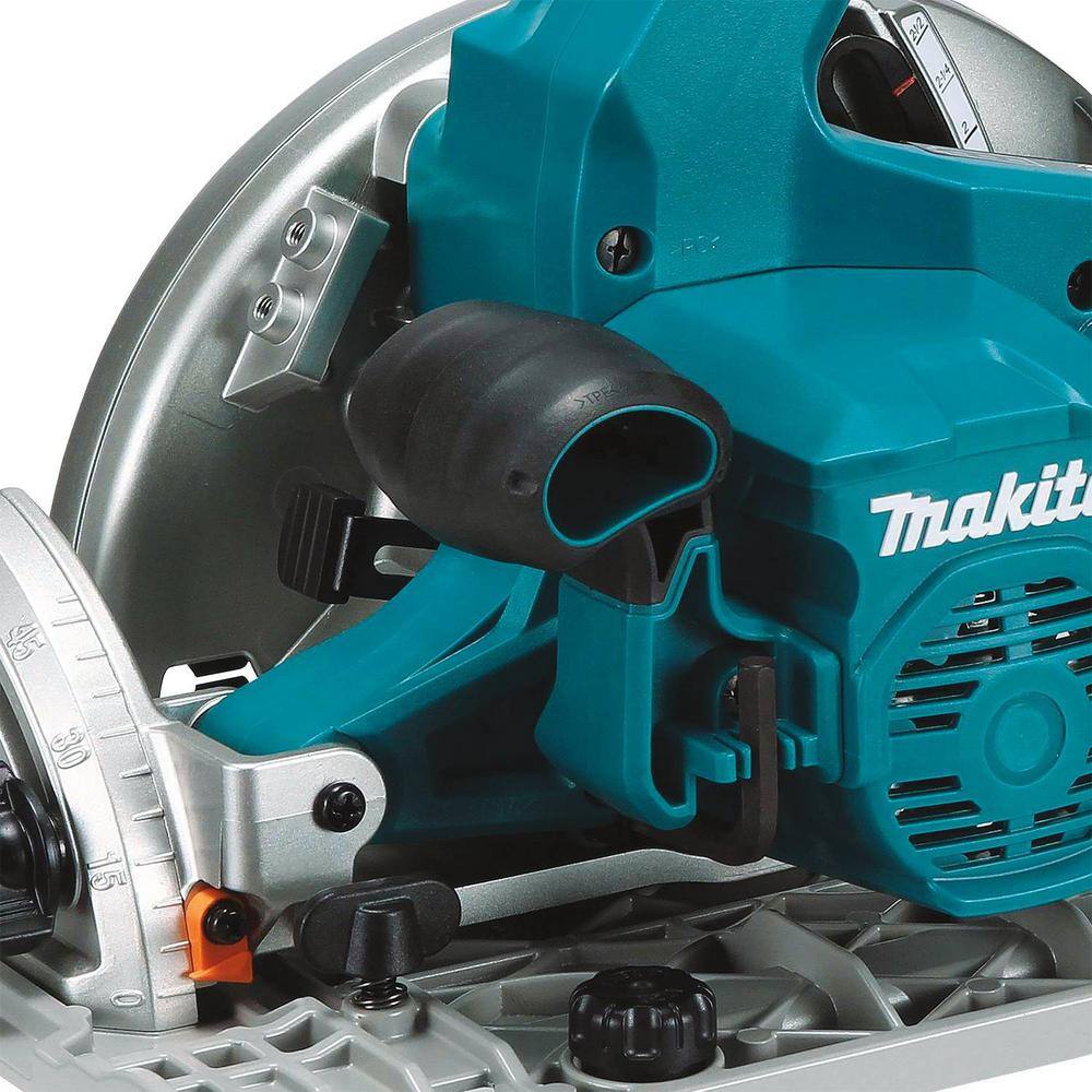 Makita 18V X2 LXT Lithium-Ion (36V) 7-14 in. Brushless Cordless Circular Saw Guide Rail Compatible Base (Tool-Only) XSH08Z