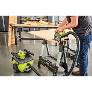 RYOBI ONE+ 18V Cordless 2-Tool Combo Kit with DrillDriver Circular Saw (2) 1.5 Ah Batteries and Charger PCL1201K2