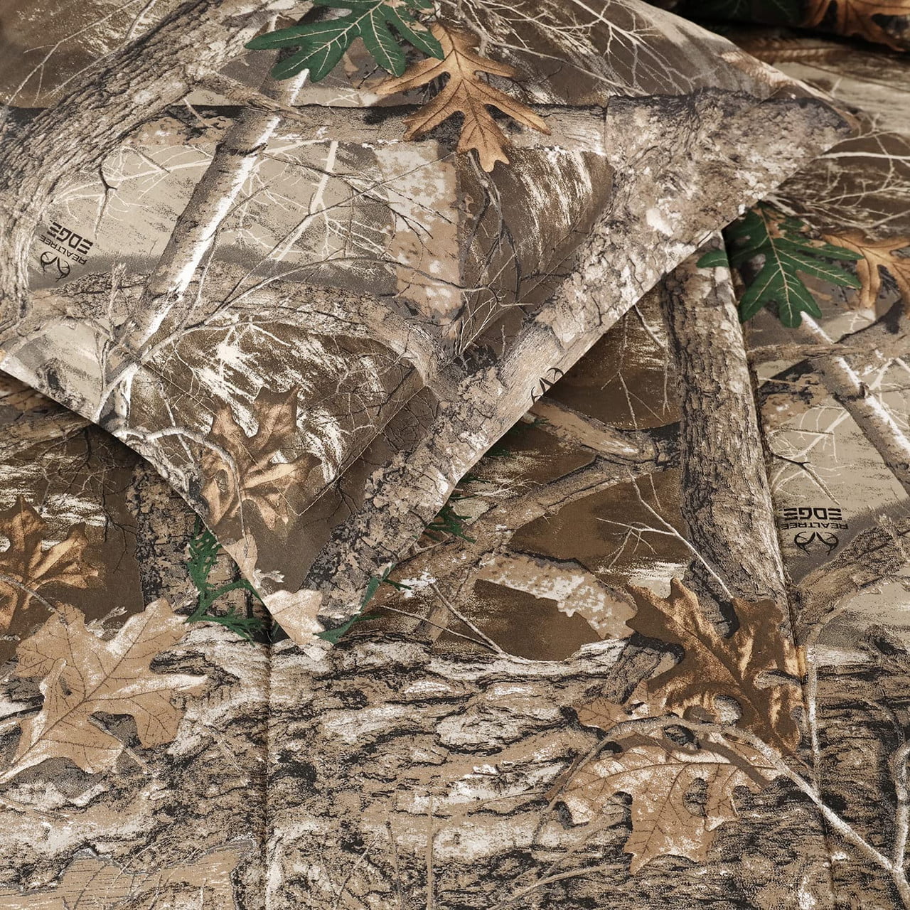 Realtree Edge Camo 3-Piece Comforter Set - Full Size Bedding Set