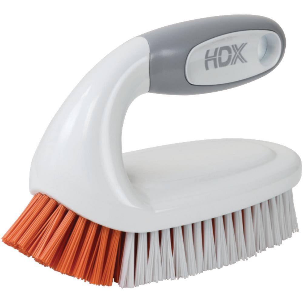 HDX Scrub Brush with Iron Handle 252MBHDXRM