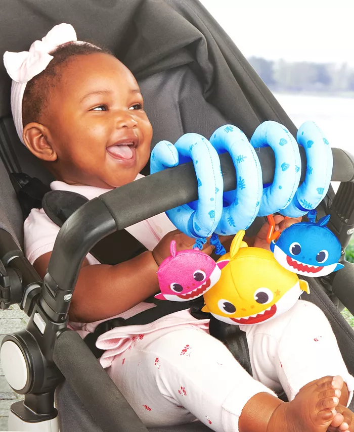 Baby Shark Stroller Toy Rattle Set