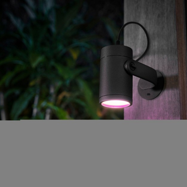 Philips Hue Lily White amp Color Outdoor Spot Light Base Kit 3 pk