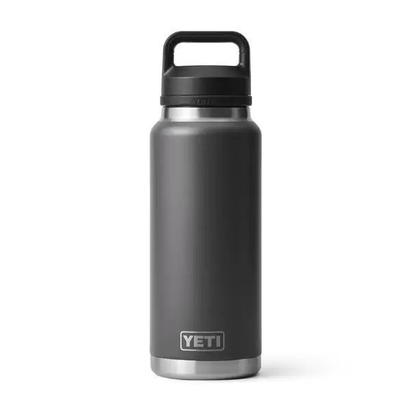 YETI 36 oz Black Bottle Chug Rambler