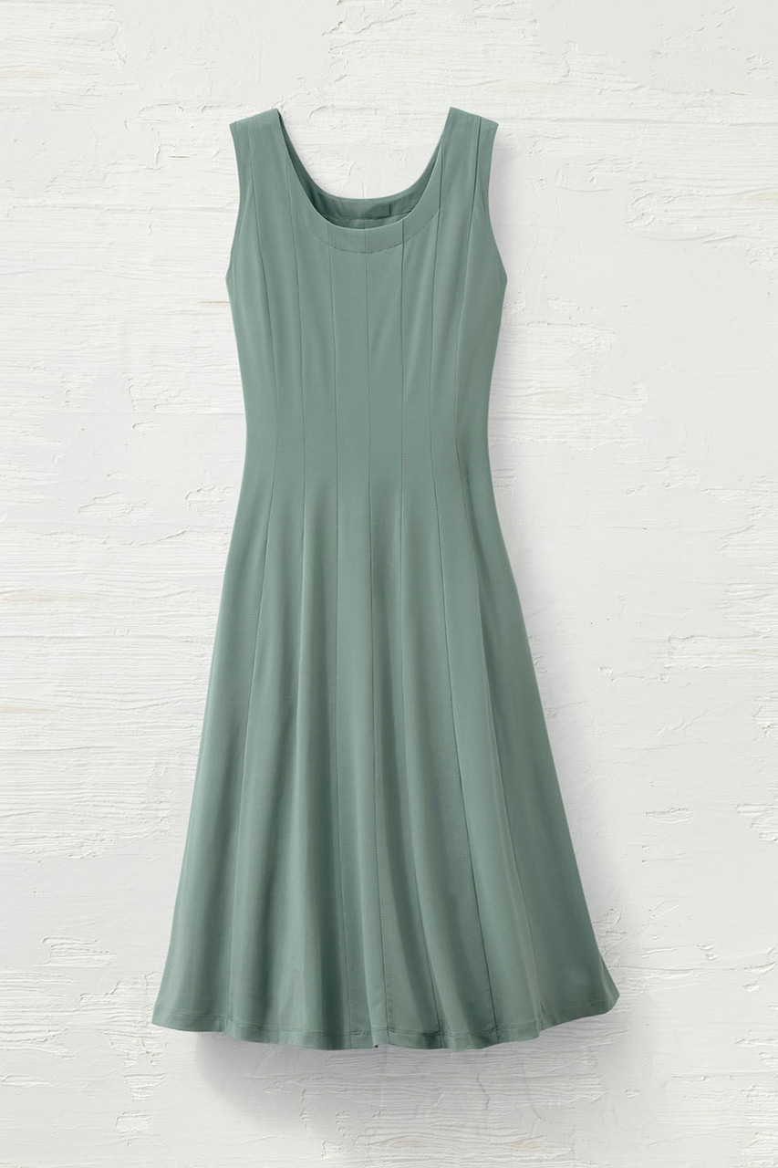 Seamed Knit Dress