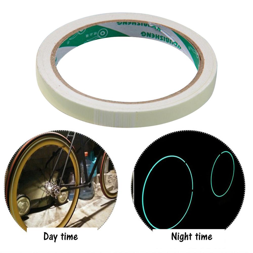 Glow In The Dark Tape Luminous Tape Self-adhesive Green Light Luminous Tape Sticker 15mm X 3meters /roll Waterproof Photoluminescent