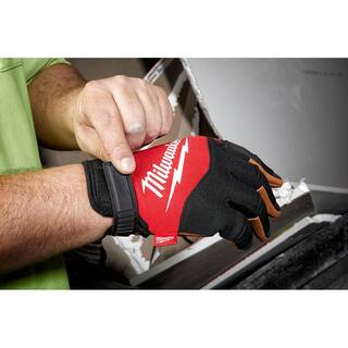 MW Medium Goatskin Leather Performance Work Gloves 48-73-0021