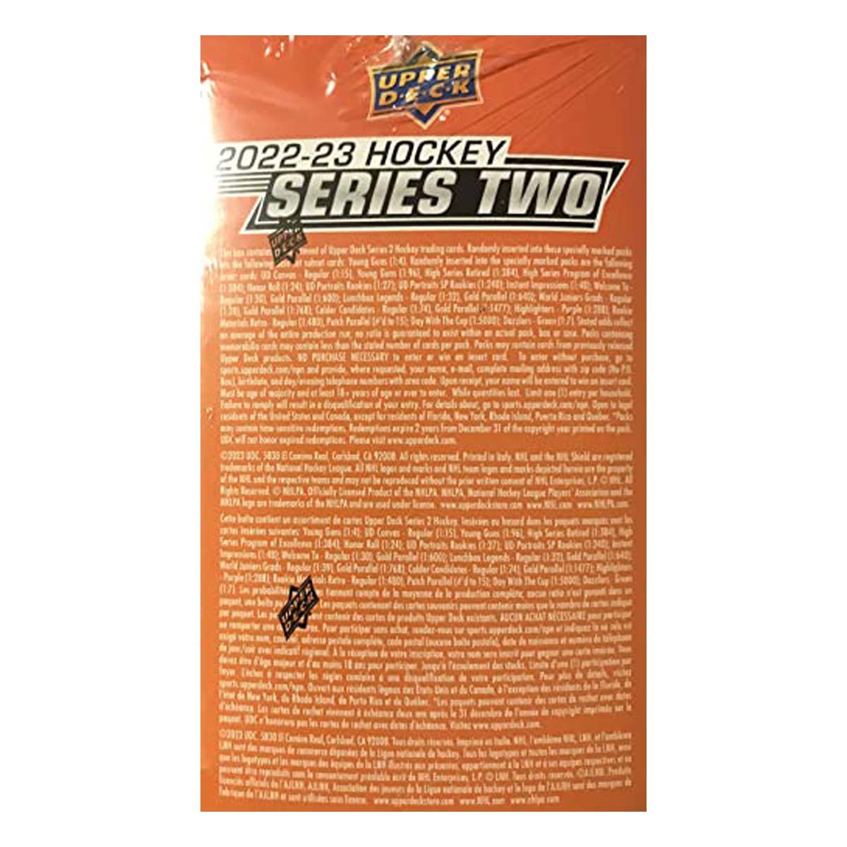 2022-2023 Upper Deck Hockey Series #2 Blaster Box