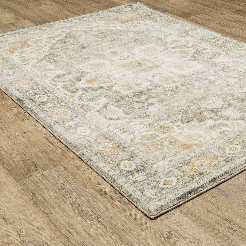 StyleHaven Sorrento Distressed Traditional Area Rug