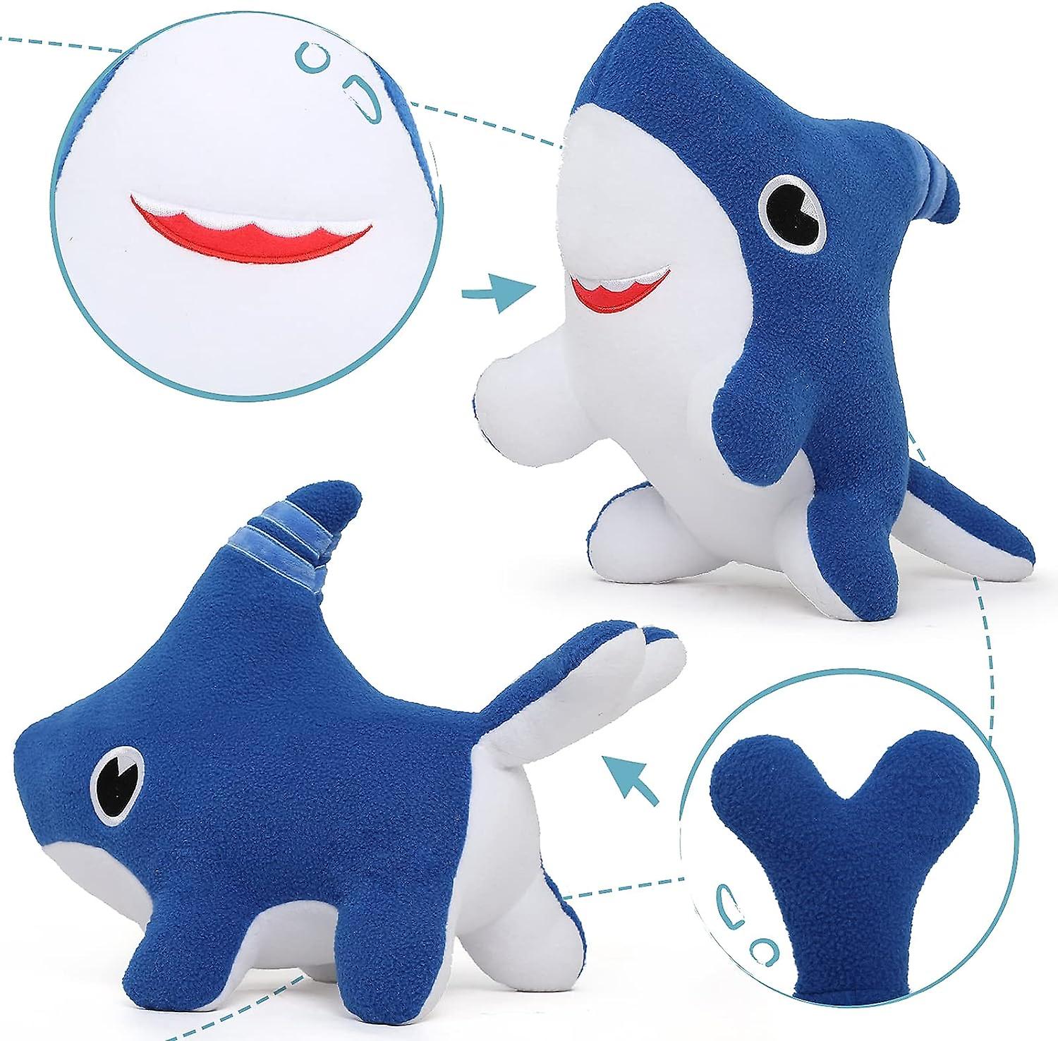 Baby Shark Dog Plush Toy， Shark Puppy Stuffed Animal， Shark Dog Toy Stuffed Shark， 11''