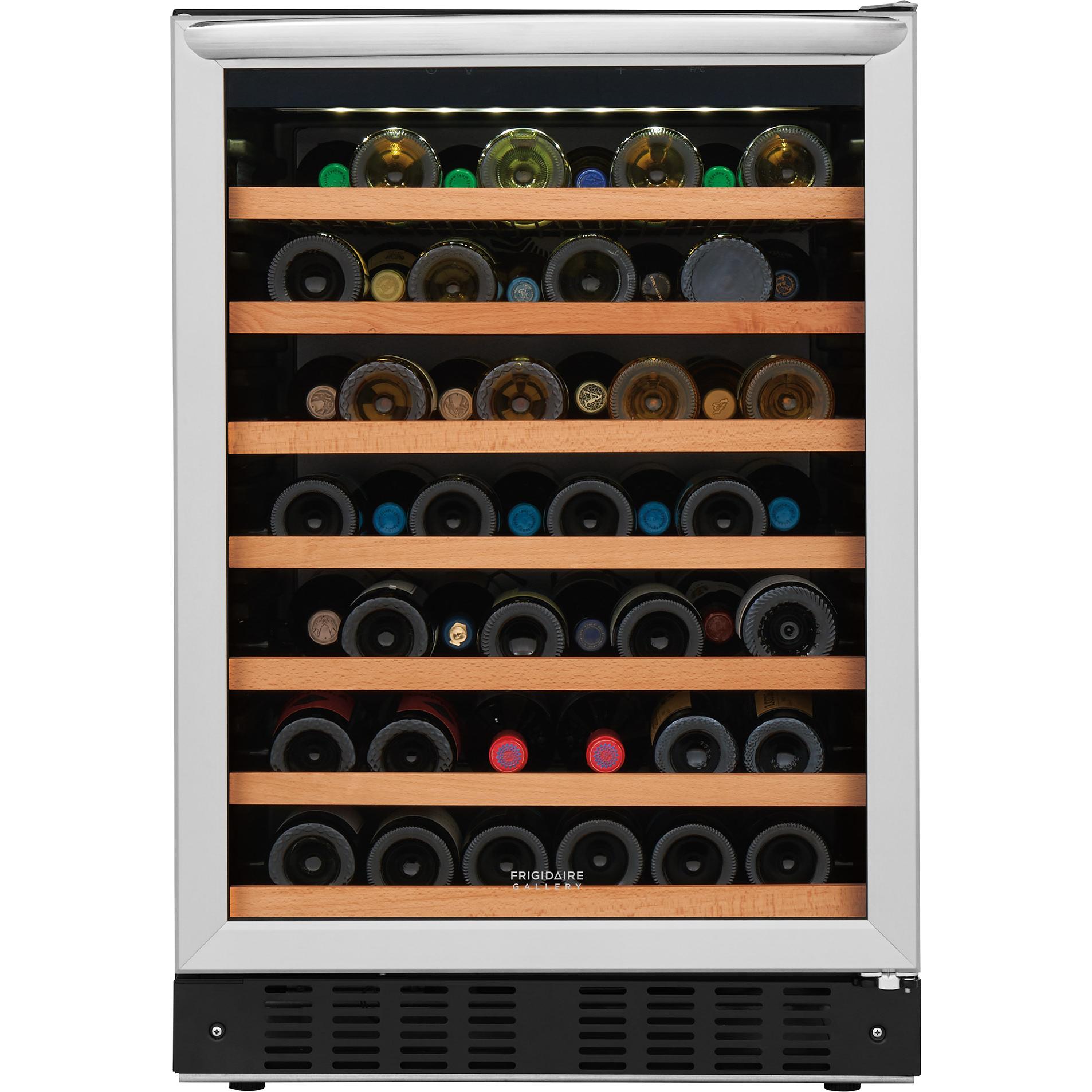 Frigidaire Gallery 5.3 cu.ft., 52-Bottle Freestanding Wine Cooler FGWC5233TS