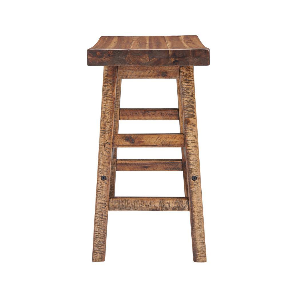 Alaterre Furniture Durango 26H Industrial Wood Counter-Height Stool ANDU2174