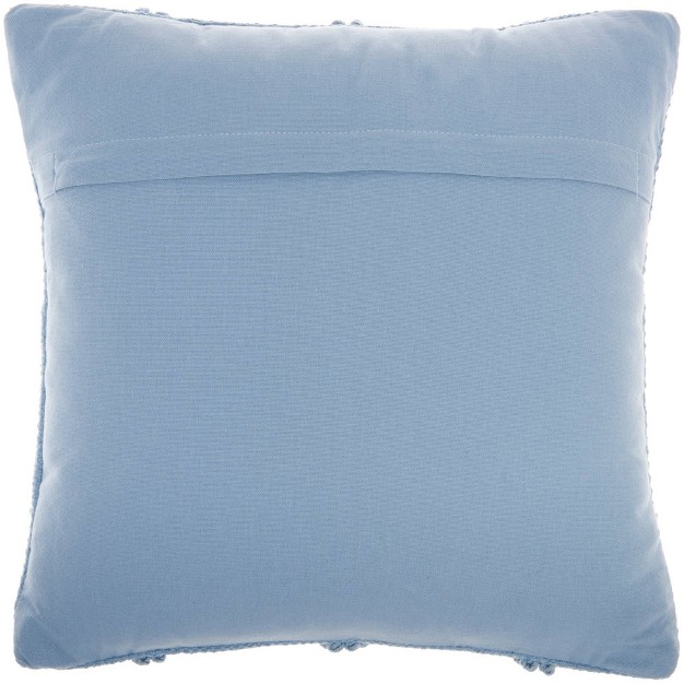 Life Styles Diamond Lattice Square Throw Pillow Ocean Blue Mina Victory