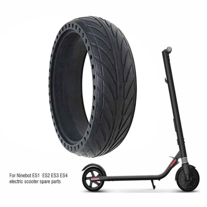 Electric Scooter Tire 8 Inch Front Rear Tire Wheel Replacement For Ninebot Es1 Es2 Es4 Electric Scooters 200*50 Solid Tyre