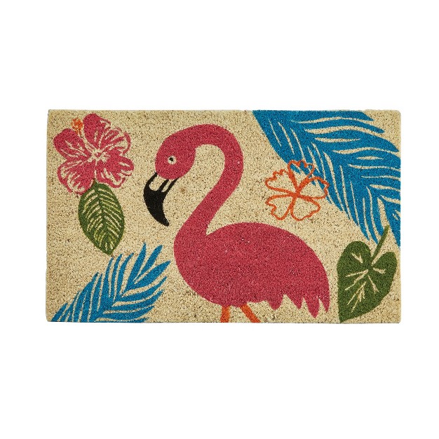 Split P Flamingo Coir Doormat Beige 1 x27 6 x27 x27 x2 x27 6 x27 x27