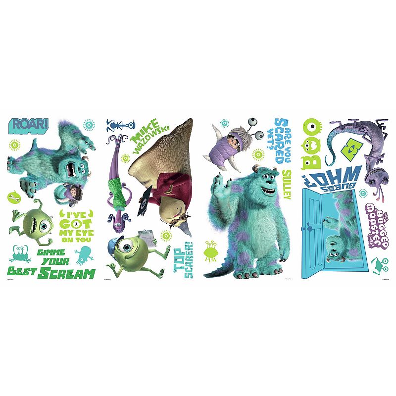 Disney / Pixar Monsters Inc. Wall Decals by RoomMates