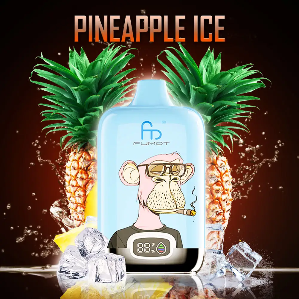 Fumot Tornado Digital Box 12000 Puffs - Pineapple Ice