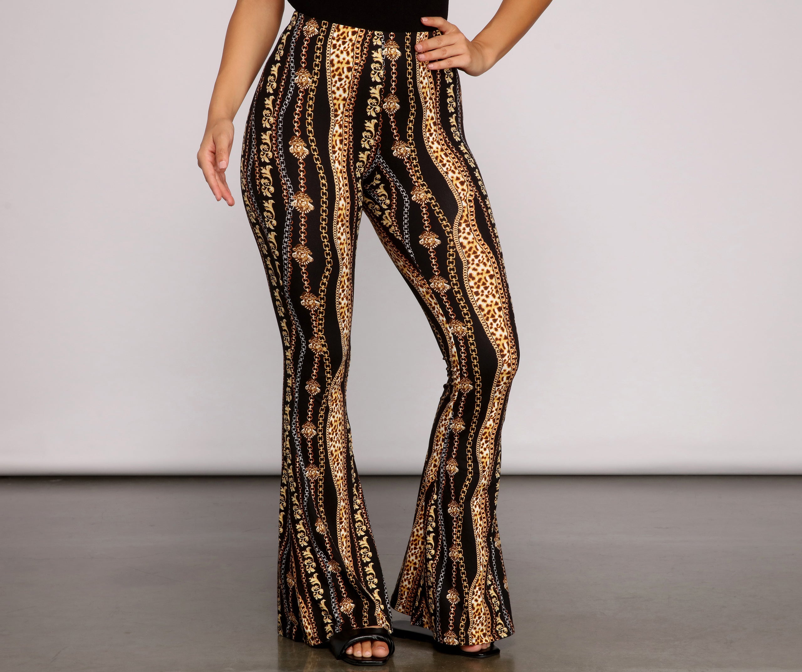 Dreamy Boho-Chic Flare Pants