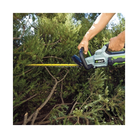 EGO HT2411 Hedge Trimmer， Battery Included， 2.5 Ah， 56 V， Lithium-Ion， 1 in Cutting Capacity， 24 in Blade