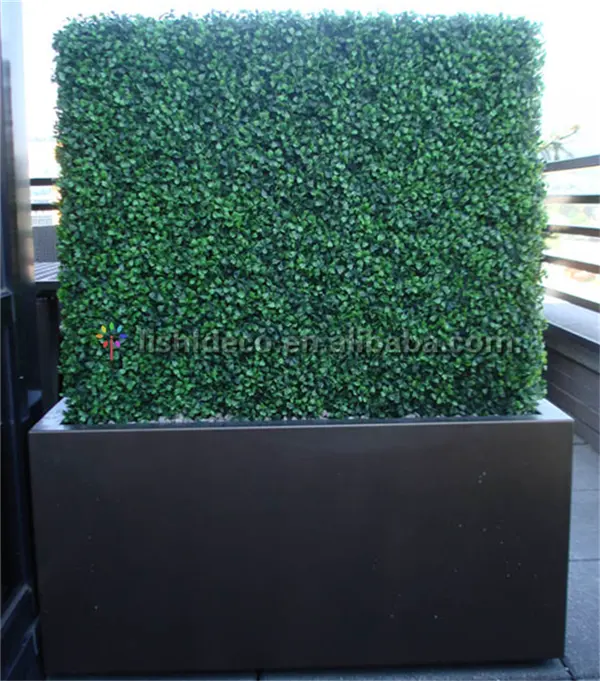 Factory supply artificial boxwood hedge mat