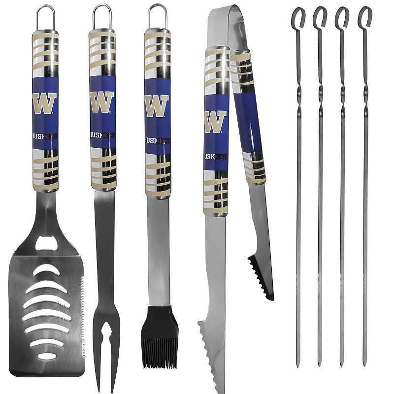 Washington Huskies Tailgater 8-Piece BBQ Grill Set