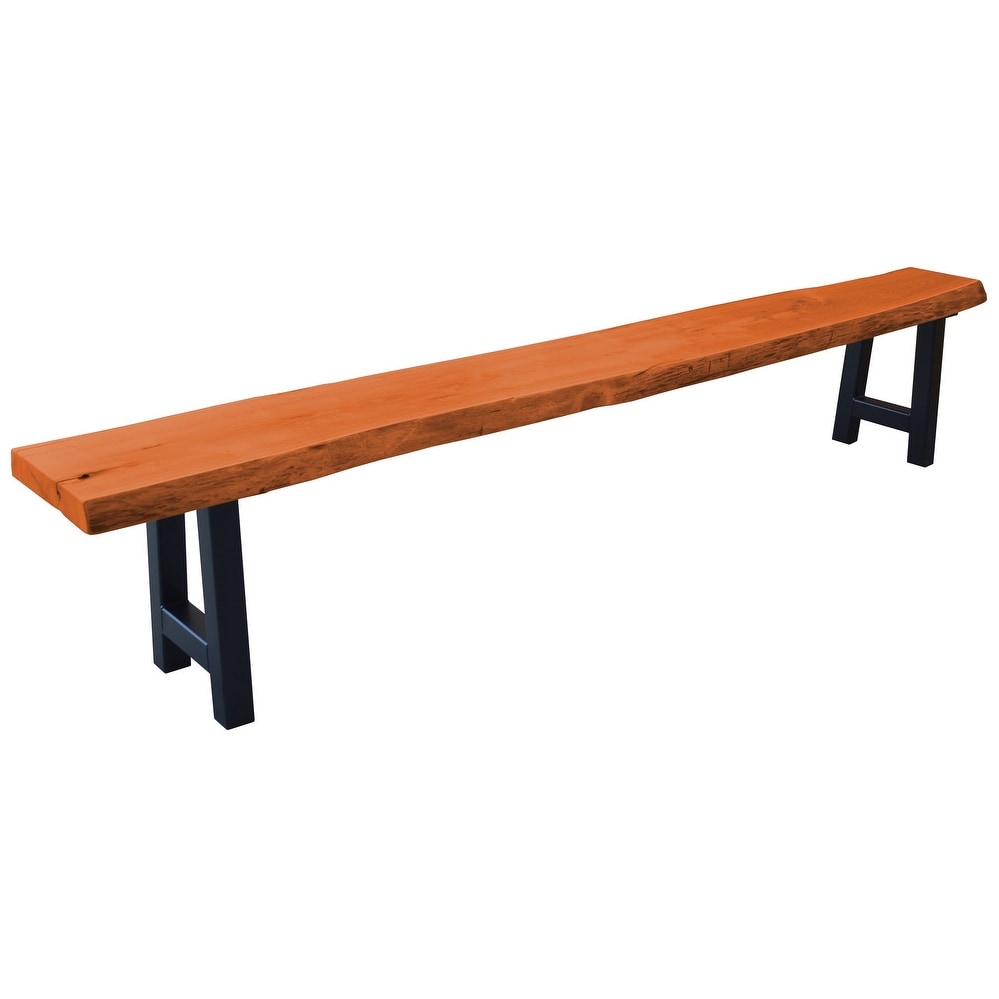 Live Edge Locust Wood Ridgemont Bench