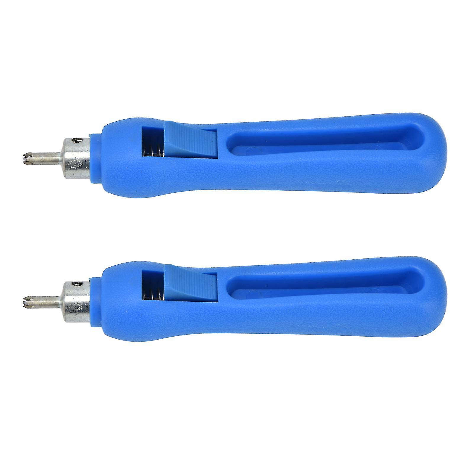 2Pcs Drip Irrigation Hole Punch Tool Plastic Stainless Steel Dripper Holes Punchers 3‑8mm