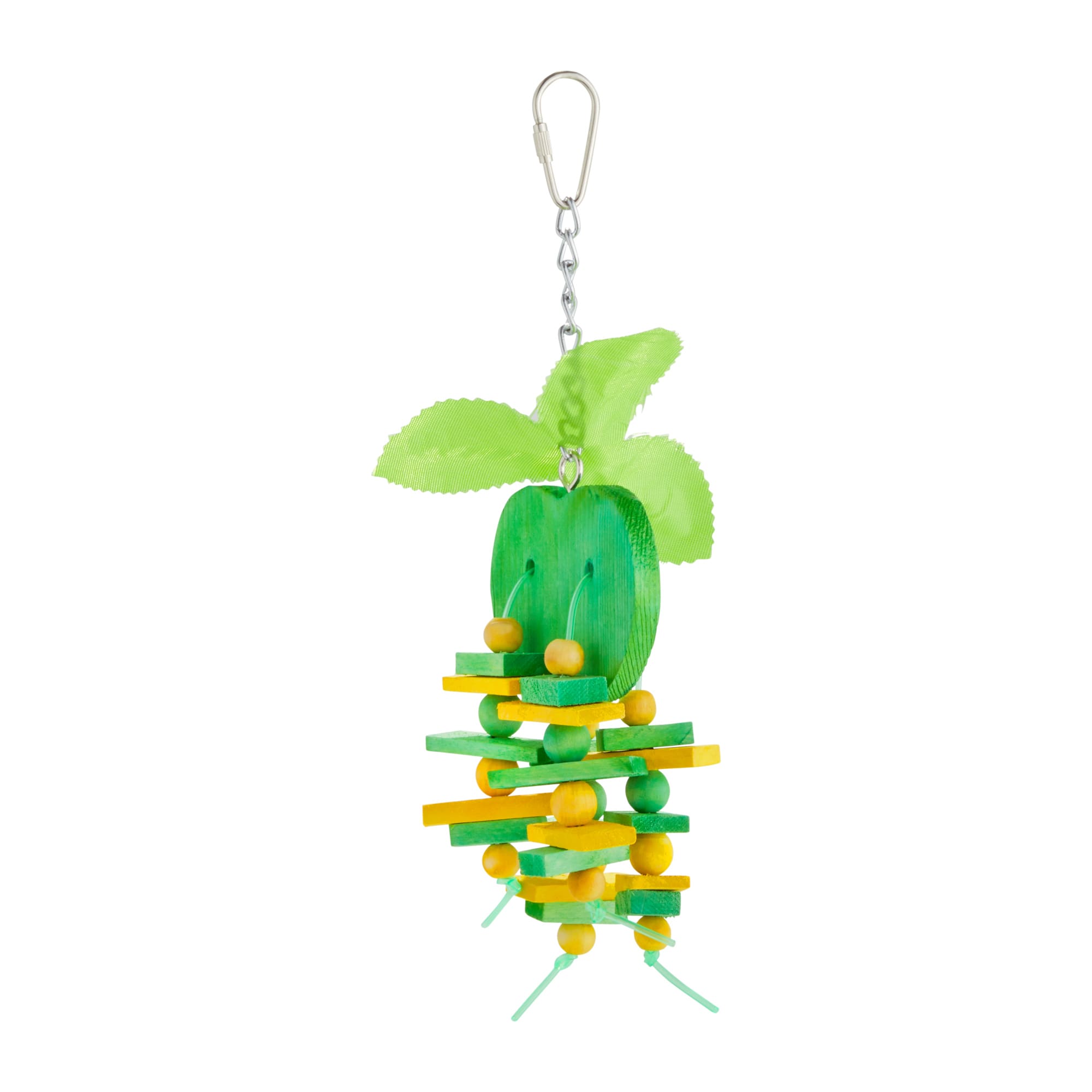 You  Me The Little Apple Chewing Bird Toy， Small