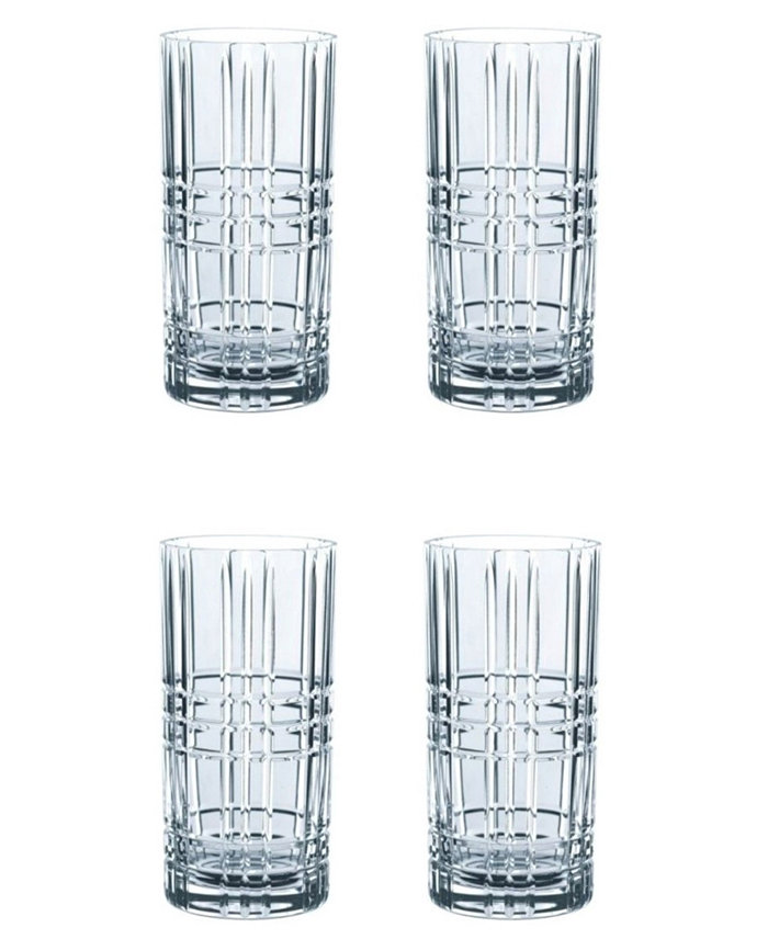 Nachtmann Square Longdrink Glass Set of 4