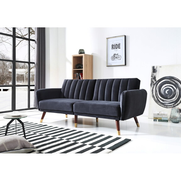 Glory Furniture Siena G0155 S Sofa Bed  BLACK B078...