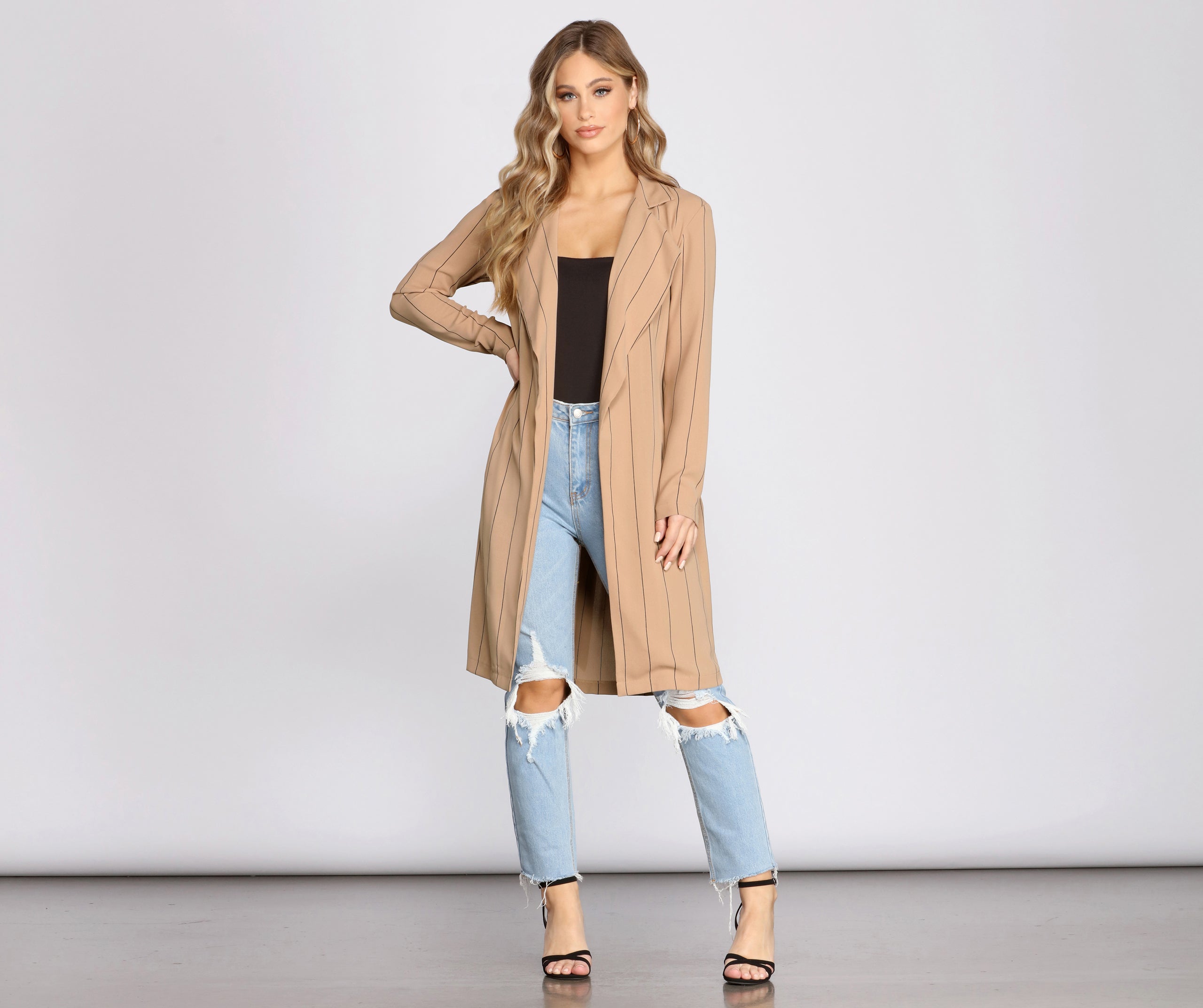 Stripe A Pose Trench